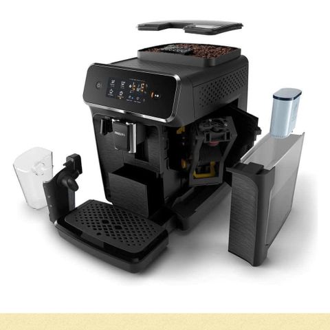 Máy Pha Cà Phê Tự Động Philips EP2230/10 - Thiết Kế Sang Trọng, Hệ Thống LatteGo, Pha Espresso và Cappuccino Dễ Dàng