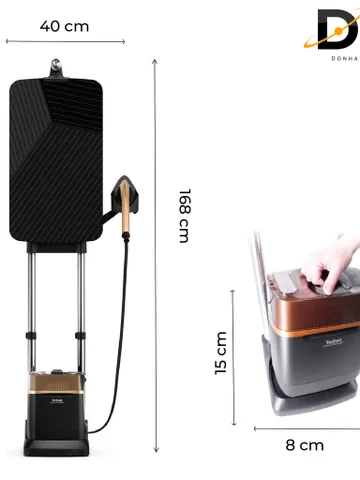 Bàn Là Cây Hơi Nước Tefal IXEO POWER QT2020 - Công Suất 2170W, Thiết Kế Thông Minh, Khởi Động Nhanh, Tiêu Diệt Vi Khuẩn, Bảo Hành 12 Tháng