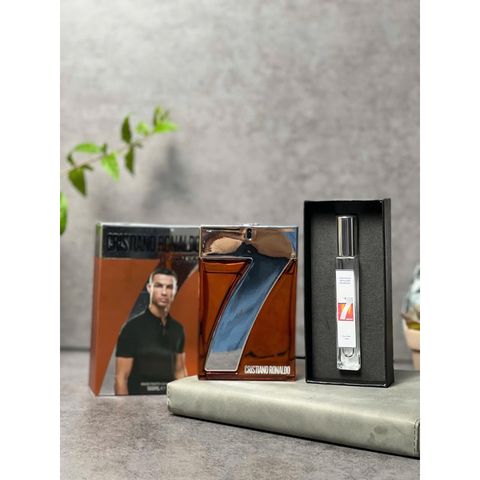  Chiết 10ml_Nước hoa cho nam Cristiano Ronaldo Fearless CR7 EDP cam - Hương hoa cỏ tươi mát, món quà hoàn hảo cho fan thể thao
