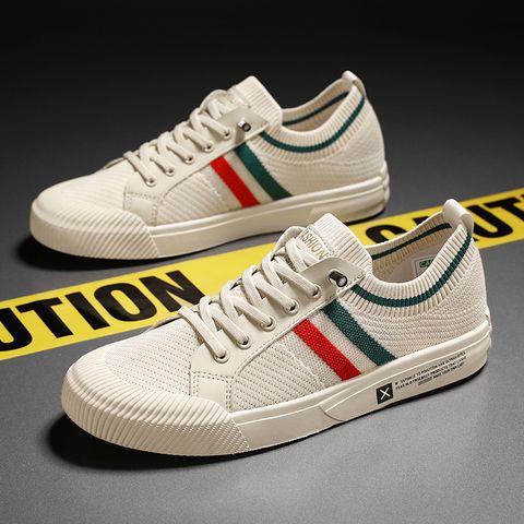 Giày Thể Thao Nam Sneaker K718 - Vải Dệt Cao Cấp Co Giãn, Phong Cách Thời Trang Đa Năng Cho Người Trẻ