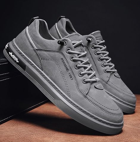 Giày Sneaker Nam Thấp Cổ Da Lộn - Mẫu Mới 1990, Đế Cao Su Tự Nhiên, Phong Cách Trẻ Trung, Năng Động, Dễ Phối Đồ, Size 39-44