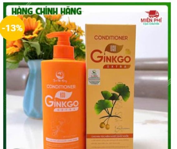 Dầu xả Ginkgo Thanh Mộc Hương 500ml - Phục hồi tóc hư tổn, cấp ẩm, cho tóc suôn mượt và chắc khỏe, phù hợp cho cả nam và nữ.