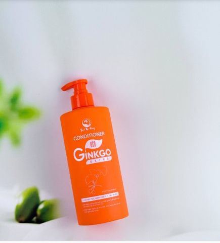 Dầu xả Ginkgo Thanh Mộc Hương 500ml - Phục hồi tóc hư tổn, cấp ẩm, cho tóc suôn mượt và chắc khỏe, phù hợp cho cả nam và nữ.