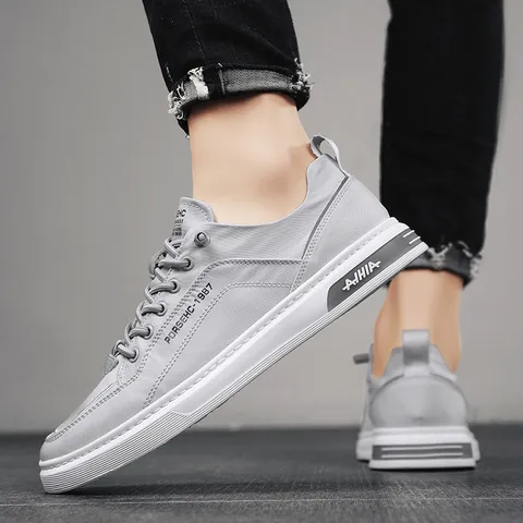 Giày Thể Thao Nam Sneaker C87 - Giày Vải Cao Cấp Êm Chân, Nhẹ Bền Thời Trang Dễ Phối Đồ Mẫu Mới, Phong Cách Năng Động