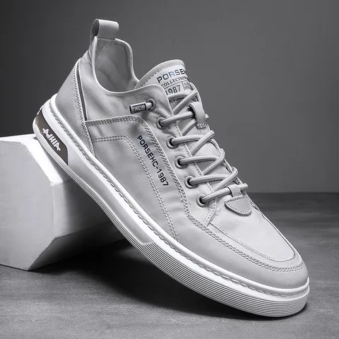 Giày Thể Thao Nam Sneaker C87 - Giày Vải Cao Cấp Êm Chân, Nhẹ Bền Thời Trang Dễ Phối Đồ Mẫu Mới, Phong Cách Năng Động