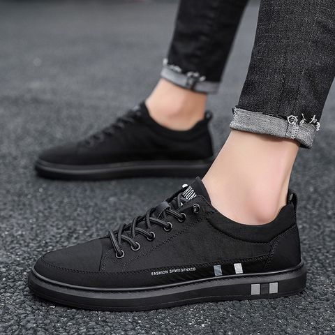 Giày Sneakers Nam Chống Thấm Mẫu Mới 2070 - Vải Polyester Thoáng Khí, Dễ Phối Đồ Đi Học, Đi Chơi, Size 39-44