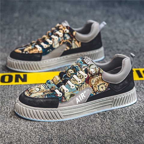 Giày Sneaker Nam Vải Dệt Cao Cấp H98 - Thời Trang Thể Thao Năng Động, Dễ Phối Đồ, Chất Liệu Bền Đẹp, Size 39-44