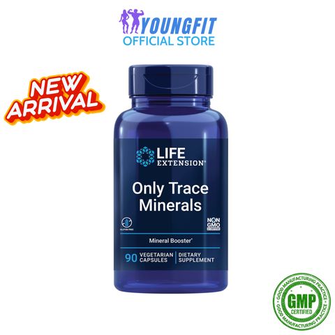 Viên Uống Khoáng Chất Only Trace Minerals Life Extension - Hỗ Trợ Sức Khỏe Đề Kháng và Tim Mạch (Hộp 90 Viên)