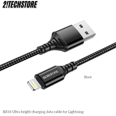 Cáp sạc iP Borofone BX54 sạc nhanh chuẩn Lightning