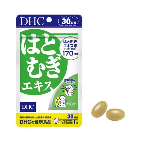 [Nhập khẩu]  Viên Uống DHC Adlay Extract [30 Viên/ 30 Day] Giúp Trắng Da, Mờ Thâm, Đều Màu