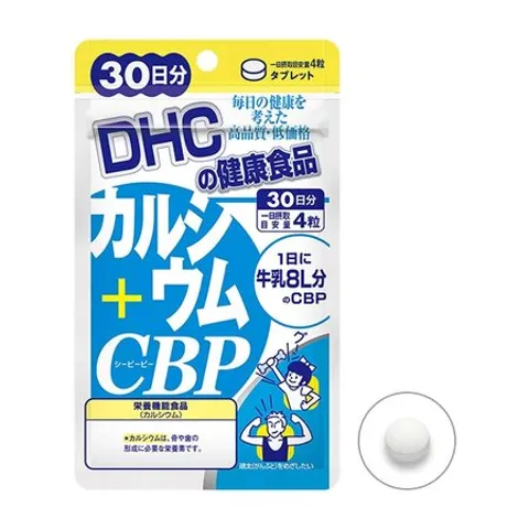 [Nhập khẩu] Viên Uống Canxi DHC Calcium + CBP - Xương Khớp Chắc Khỏe (120 Viên/ 30 Ngày)