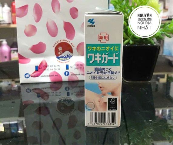 Gel Giảm Hôi Nách Kobayashi Wakigard Nhật Bản - Sáng Da Vùng Nách, Chăm Sóc Da Nhạy Cảm, Ngăn Ngừa Mùi Hôi Hiệu Quả