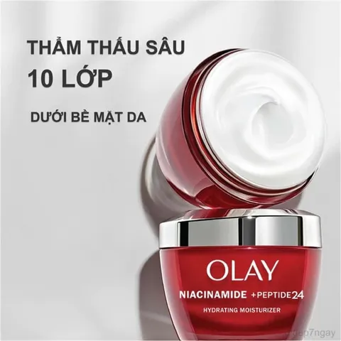 Kem Dưỡng OLAY Niacinamide Strengthen Firm Reduce Wrinkles Hydrating Cream 50g