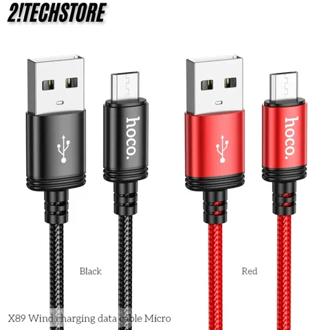 Cáp sạc Micro Hoco X89 sạc nhanh bền bỉ, Phù hợp các dòng android cũ