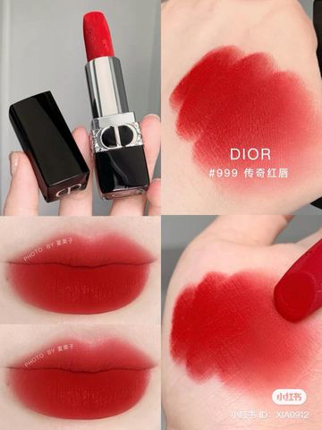 Sét son Dior mini quyến rũ màu 999 đỏ và 100 nude - Bộ sản phẩm trang điểm hoàn hảo cho mọi dịp từ thương hiệu Dior