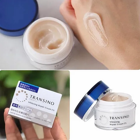 Kem Dưỡng Đêm Transino Whitening 35G - Giảm Nám, Làm Sáng Da, Cung Cấp Độ Ẩm, Sản Phẩm Nhật Bản Cho Làn Da Tươi Trẻ