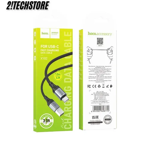 Cáp sạc Type-C Hoco X102 1m bền chắc , dành cho Dòng điện thoại Android