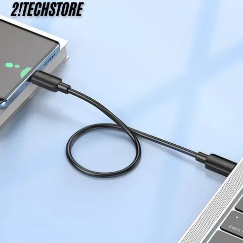 Cáp sạc Type-C to Type-C Hoco X96 60W dây dẻo truyền dữ liệu dài 25cm