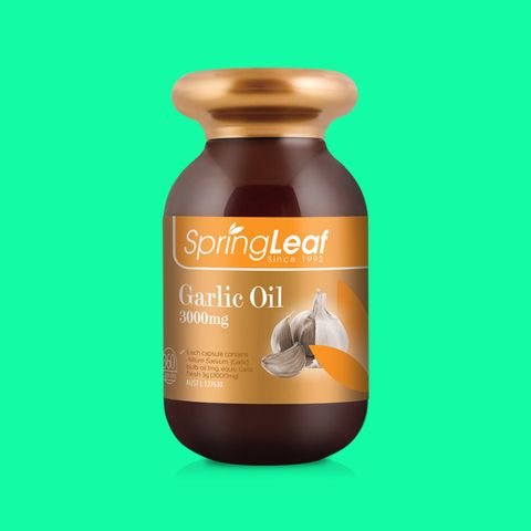 Viên Uống Tinh Dầu Tỏi Garlic Oil 3000mg Spring Leaf - Tăng Cường Sức Đề Kháng Hộp 360 Viên Xuất Xứ Úc