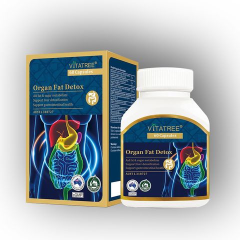 Viên uống Vitatree Organ Fat Detox Úc 60 viên