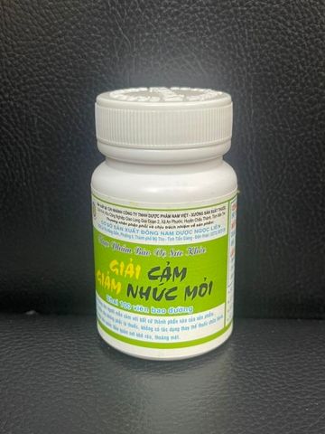 Viên uống Giải Cảm Nhức Mỏi Ngọc Liên 100 viên - Hỗ trợ giảm cảm cúm, nhức đầu và mệt mỏi hiệu quả, sản phẩm thiên nhiên tiện lợi.