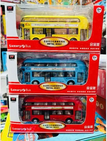 Mô Hình Xe Ô Tô Bus 2 Tầng Hợp Kim Mã 6008 Có Đèn Âm Thanh - Đồ Chơi Giáo Dục Cho Trẻ Em Từ 3 Tuổi.