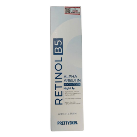 Kem Dưỡng Thể Trắng Da Ban Đêm Pretty Skin Retinol B5 250ml - Chăm Sóc Da Hiệu Quả, Ngăn Ngừa Sắc Tố Nám, Da Sáng Mịn Tự Nhiên