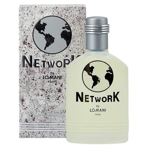 Nước hoa nam Lomani Network Eau de Toilette 100ml - Hương Biển Tươi Mát, Phong Cách Năng Động, Độ Tỏa Hương Xa