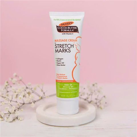 Kem Giảm Rạn Da Palmer's Cocoa Butter - Kem Massage Dưỡng Ẩm 125g Cho Mẹ Bầu và Cấp Ẩm Da