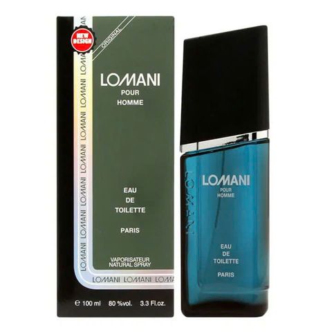 Nước Hoa Nam Lomani Pour Homme 100ml - Eau de Toilette Hương Oải Hương, Chanh Tươi Mát, Quyến Rũ, Nam Tính, Lịch Lãm
