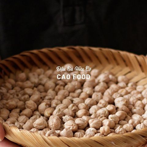 Đậu Gà Trắng Hữu Cơ Nhập Khẩu Argentina-Canada - Superfood Dinh Dưỡng Nấu Cháo, Ngũ Cốc, Rất Tốt Cho Sức Khỏe