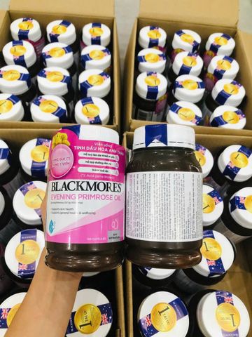 Tinh Dầu Hoa Anh Thảo Úc Blackmores Evening Primrose Oil - Hỗ Trợ Sức Khỏe Da, Cân Bằng Hormon & Giảm Biểu Hiện PMS (190 Viên)