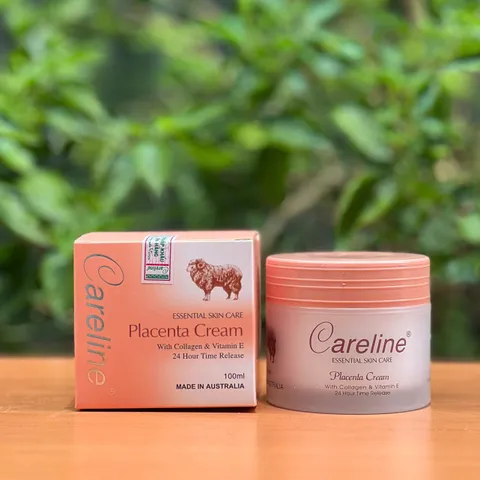 Kem Dưỡng Da Nhau Thai Cừu Careline 100ml - Cấp Ẩm, Giảm Nếp Nhăn, Dưỡng Sáng Da Cho Mọi Loại Da