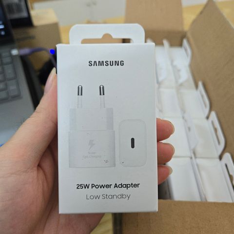 Củ Sạc Nhanh Samsung 25W EP-T251 - Super Fast Charging USB-C An Toàn cho Mọi Thiết Bị, Tiết Kiệm Năng Lượng, Thiết Kế Nhỏ Gọn