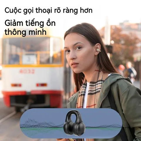 Tai nghe Bluetooth Kẹp Xương X51 Private OWS V5.4 - Chống Ồn, Âm Thanh Nổi, Micrô Tích Hợp, Thời Gian Sử Dụng Lên Đến 5 Giờ