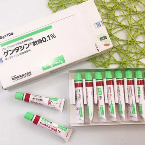 Kem Giảm Sẹo Gentacin Nhật Bản 10g - Giải Quyết Sẹo Lồi, Lõm, Hỗ Trợ Tái Tạo Da Hiệu Quả