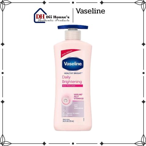 Sữa Dưỡng Thể Vaseline Daily Brightening 725ml - Dưỡng Ẩm, Làm Sáng Da, Không Nhờn, Chuyên Gia Khuyên Dùng