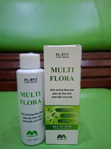 Phân Nước Tổng Hợp Multi Flora 100ml - Dinh Dưỡng Hoàn Hảo Giúp Cây Thủy Sinh Phát Triển Khỏe Mạnh