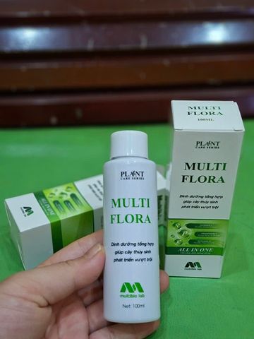 Phân Nước Tổng Hợp Multi Flora 100ml - Dinh Dưỡng Hoàn Hảo Giúp Cây Thủy Sinh Phát Triển Khỏe Mạnh