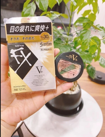Nước Nhỏ Mắt Sante FX Vàng 12ml - Giúp Giảm Mỏi Mắt, Ngứa Mắt, Duy Trì Sức Khỏe Mắt - Sản Phẩm Nhập Khẩu Nhật Bản