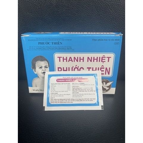 Thanh Nhiệt Ban Phước Thiên 50 Gói - Hỗ Trợ Giải Nhiệt, Giảm Ngứa, Mát Gan Cho Trẻ Em