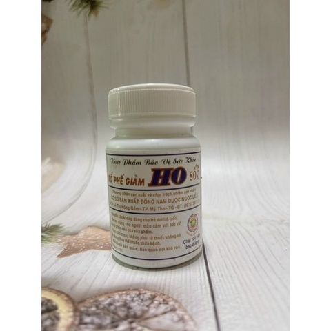 Bổ Phế Giảm Ho Số 5 Ngọc Liên - Hỗ Trợ Giảm Ho, Tiêu Đờm, Cải Thiện Chức Năng Hô Hấp Từ Thiên Nhiên, Dành Cho Trẻ Em và Người Lớn