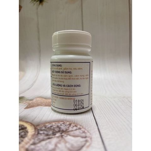 Bổ Phế Giảm Ho Số 5 Ngọc Liên - Hỗ Trợ Giảm Ho, Tiêu Đờm, Cải Thiện Chức Năng Hô Hấp Từ Thiên Nhiên, Dành Cho Trẻ Em và Người Lớn