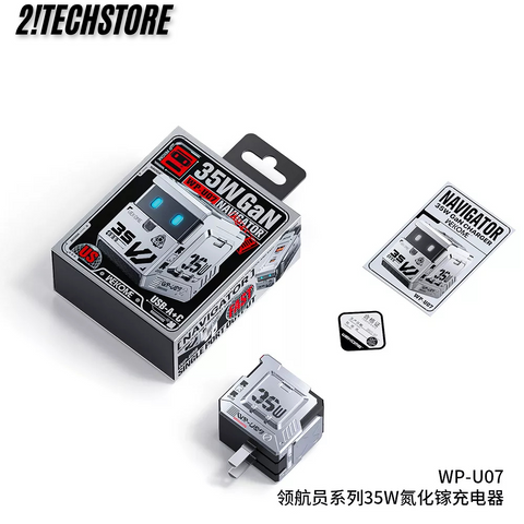 Củ sạc Wekome WP-U07 Gan 35W Type-C USB Sạc Nhanh - Hàng chính hãng.