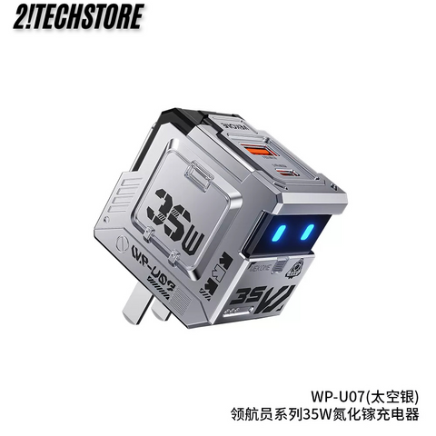 Củ sạc Wekome WP-U07 Gan 35W Type-C USB Sạc Nhanh - Hàng chính hãng.