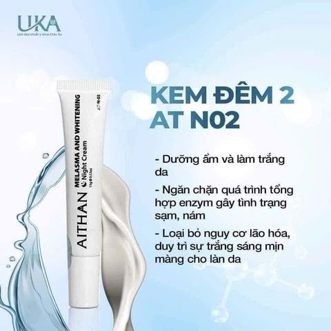 Bộ sản phẩm giảm thâm nám AiThan - Kem dưỡng trắng da, làm sáng và làm mờ vết nám hiệu quả, giá trị cho làn da khỏe đẹp.