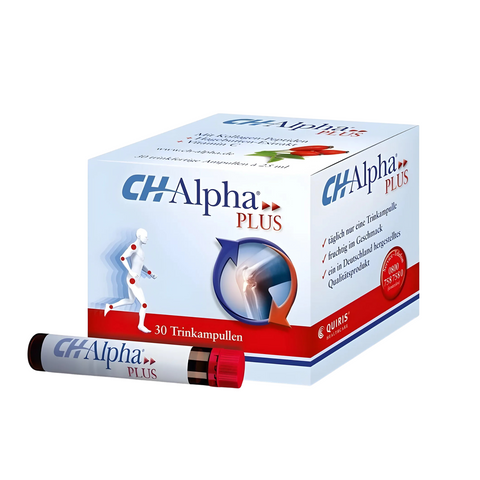 Collagen sụn khớp CH-Alpha PLUS hỗ trợ xương khớp, cung cấp dinh dưỡng cho khớp dạng nước từ Đức 30 ống*25ml