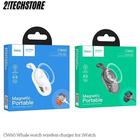 Đế sạc không dây Hoco CW60 iWatch & Sam sạc đôi tiện lợi