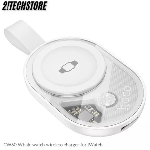 Đế sạc không dây Hoco CW60 iWatch & Sam sạc đôi tiện lợi