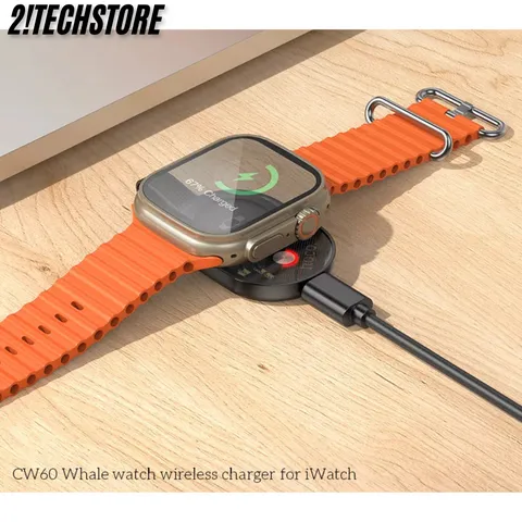 Đế sạc không dây Hoco CW60 iWatch & Sam sạc đôi tiện lợi